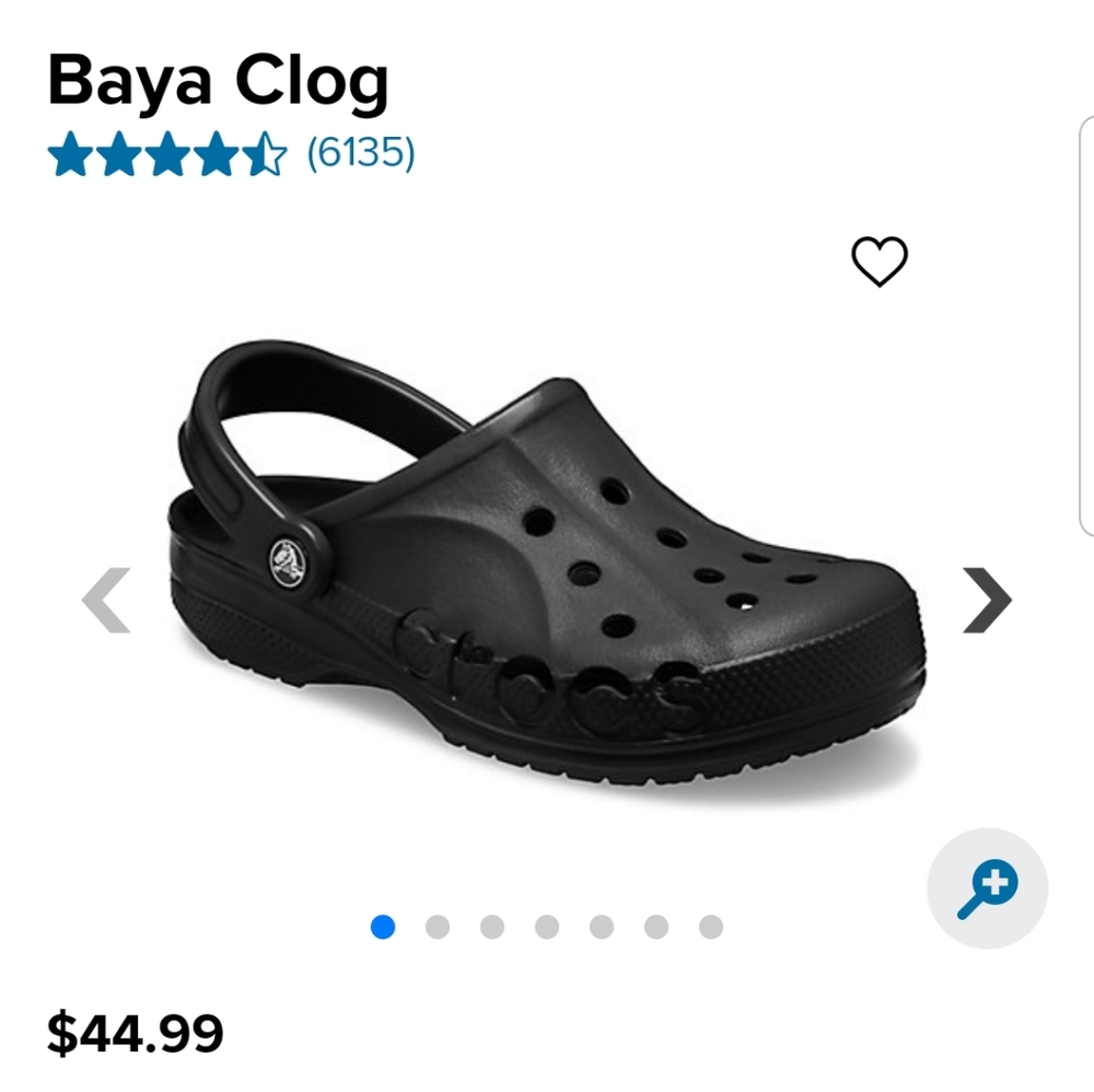 Sz M8/W10 CROCS Baya Clog - Picture 11 of 11